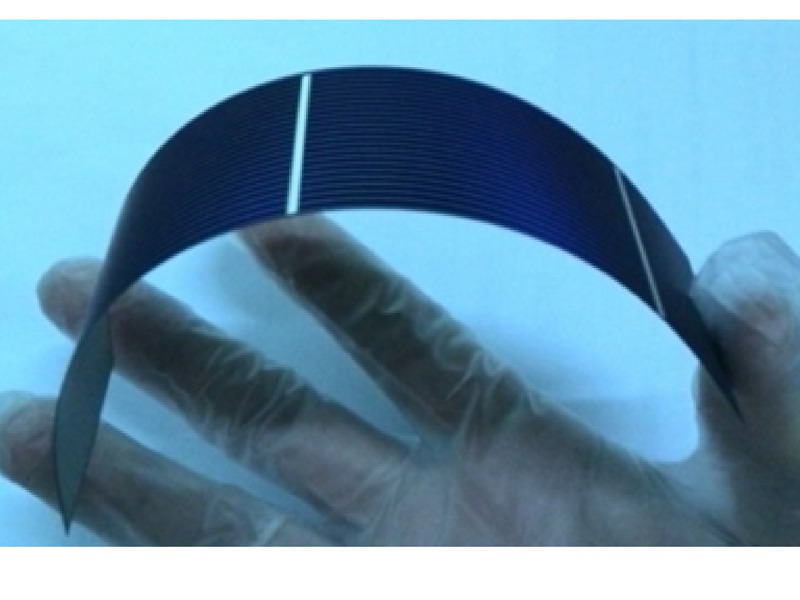 柔性晶硅太阳电池