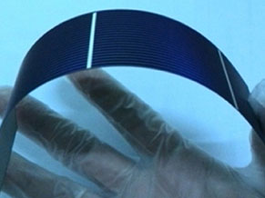 柔性晶硅太阳电池
